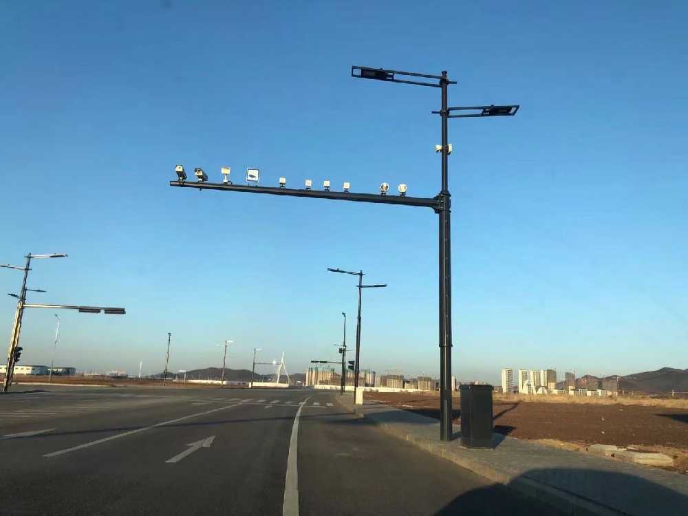 郑州市黑龙江佳木斯综合路灯杆项目